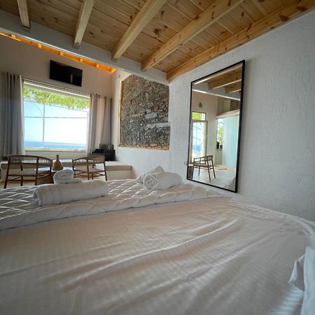 Michalelis Loft & Cave Apartman Plomári Kültér fotó
