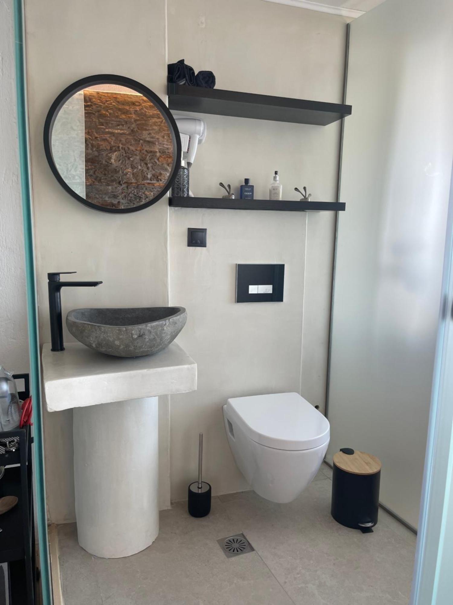 Michalelis Loft & Cave Apartman Plomári Kültér fotó